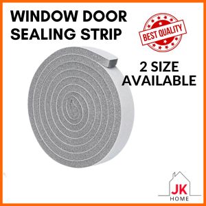 RMK Door Seal Strip Penghalang Pintu Tingkap Soundproof Window Door Sealing Strip Door Seal Halang Tingkap Foam Seal