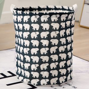iDeal Home Collapsible Laundry Bag Laundry Bag Laundry Basket Large Clothes Storage Basket Storage Bag Foldable Basket