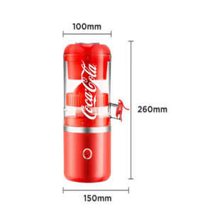 CoCa Cola Mini Electric Juicer USB Charging Multifunctional Automatic Fresh Squeezer Fruit Portable Detachable Kitchen Blender