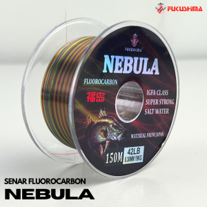 Senar Pancing Warna Warni 150 Meter Fluorocarbon Fukushima Nebula