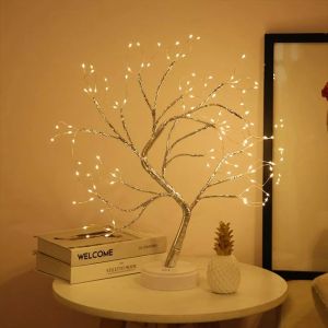 Lampu Tidur Lampu Hias Ranting Pohon Sakura Bonsai LED Tree Flower Fairy Lights