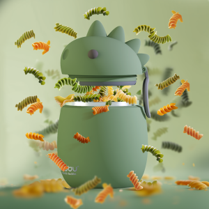 Asobu Bestie 600ml Double-walled Insulated Stainless steel Food Container Jar (Keep warm for 6hours)