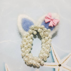 Gratis Ongkir - Ikat Rambut Bahan Karet Mutiara Gaya Korea Untuk Anak Perempuan / Ikat Rambut Anak