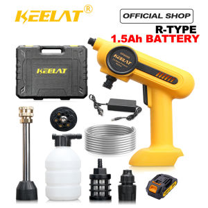KEELAT KPW002 Cordless Water Pressure Washer Power Sprayer for Car wash Portable Car Washer Gun Garden Sprinkler