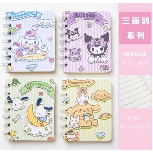 Buku Sanrio A7 Memo Kuromi Cinnamoroll Purin Melody Hello Kitty