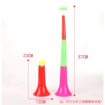 Kèn Loa 3 Khúc Kèn Vuvuzela Cổ Vũ Bóng Đá Âm Thanh To Vang Xa size lớn 60cm - MK002-017