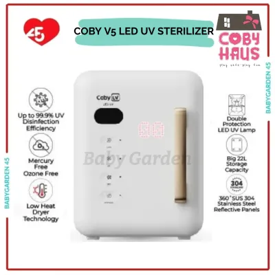 COBY LED UV Sterilizer V2 / V4 / V5 Combo Set Warmer | Latest Version Baby UV Steriliser