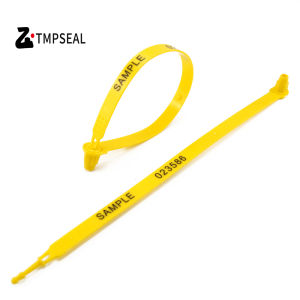 100pcs Plastic Truck Seals Numbered Sequentially Plastic Container Door Locks Tamper Proof Safety Tags Security Cord Ties use for Truck Trailer Container