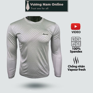 [FREESHIP MAX] Áo thun nam tay dài Chống Nắng áo giữ nhiệt nam dập vân 3D form ôm VNO21