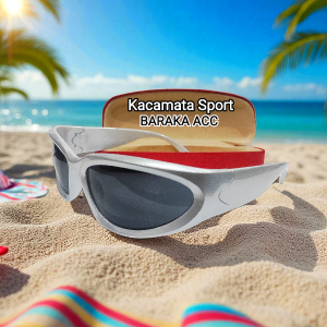 Kacamata Anti Silau Pria Keren Model Terbaru - Gratis Kotak & Kain Lap - Eyewear - Sunglasses