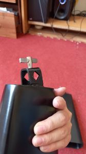 1 Bộ Nhạc Cụ Chuông bò Cowbell Gõ Bằng Sắt 4/5/6/7/8/9 Inch Cho Bộ Trống