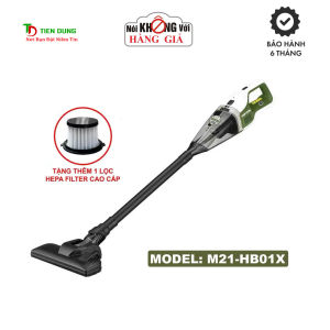 Máy Hút Bụi Cầm Tay Dùng Pin Dekton M21-HB01 Lực Hút Tối Đa 10Kpa Chân Pin Phổ Thông Makita