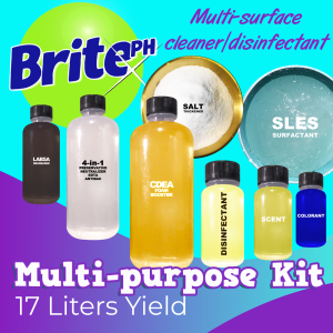 BritePH Multi-purpose Cleaner DIY Kit/Multi-surface Cleaner and Disinfectant