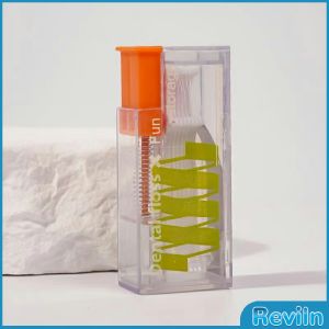 R.E. กล่องเก็บไหมขัดฟัน อัตโนมัติ ป๊อปอัพ ขนาดพกพา Floss storage box