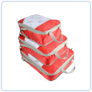 【DAILY ESSENTIAL】 3-Piece Travel Packing Cube Set with Compression Zippers