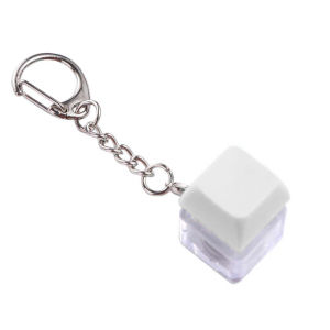 Keyboard Key Toy Party Stress Relief DIY Fidget Button Keycap Fidget Keychain Keyboard Keychain Toys Finger Keyboard Caps Toy