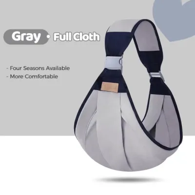 BERBER Baby Carrier 0-3 Year-old Natural Cotton Baby Sling Baby Holder Extra Comfortable for Easy Wearing Carrying of Newborn