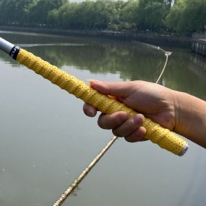 NVIEN1 Fishing Rods Accesorios Outdoor Sport Rod Sweat Tape Racquet Sports Anti-slip Breathable Tennis Overgrips Fishing Rods Over Grip Rods Sweat Band Badminton Sweatband