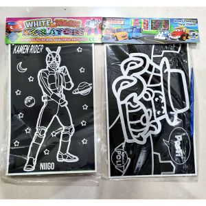 Magic Scratch Paper Kertas Mainan Anak Mewarna