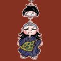 Móc khóa Gojo Geto Suguru cắt đôi đầu Anime Jujutsu kaisen - móc khóa mica trí decor. 
