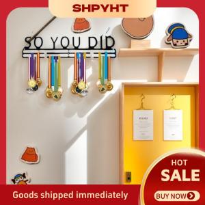 SHPYHT✨ Football Match Running Medal Sports Display Holder RUN MALE FEMALE RUNNER Marathon Race Hanger Rack Organizer