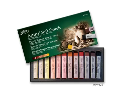 ของแท้ สีชอล์ค สีชอล์ก ซอฟพาสเทล อย่างดี เกรดดี Gallery Mungyo soft pastel 12สี 24สี 48สี ของแท้จากเกาหลี
