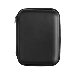 Hard Carrying Case Hard Drive Power Backup Charging Stoarage Box Black Drive Disk USB Cable