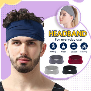 Cooling Exercise sport head band headband Sweatband Fashion Summer Sweat Workout Men Women Cotton Gym Running Cycling Hiking Yoga Fitness Absorbent Headband