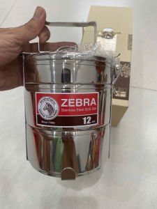 Camen Inox 304 3 ngăn zebra 12x2 1/2 ngăn zebra Thái Lan - 150126