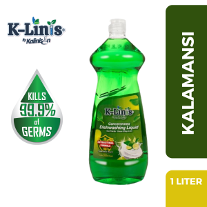 Kalinisan Concentrated Dishwashing Liquid Kalamansi Scent 1 Gallon Bottle with Pump