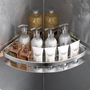 JACIRCLE  ที่วางของ ในห้องน้ำ ติดตั้งง่าย ไม่จําเป็นต้องเจาะรู