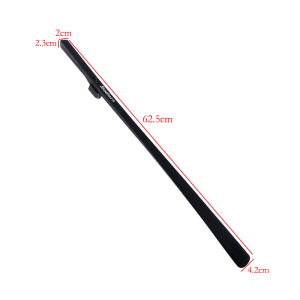60cm Shoe Horn Plastic Long Handle Shoe Horn Lazy Shoe Helper Shoe-wearing Tool