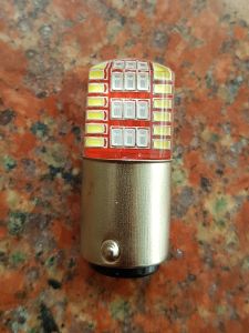 Bóng đèn phanh 42 led sáng Trắng chớp Đỏ mới năm 2021