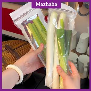 Mazhaha Fruits Vegetables Fresh-keep Bags Reusable Refrigerator Storage Bags Thickened Leakproof Containers Kitchen Sealed Packaging Bag