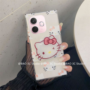 Ins Phone Case OPPO A5 Pro OPPOA5 Pro OPPOA5Pro 5G New Simple Fashion Cute Cartoon Hello Kitty Kuromi Kabi Shockproof Transparent Casing with Stand 2025