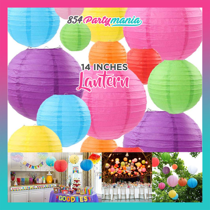 Paper Lantern 14 inch Japanese Paper Lantern Chinese lantern Birthday