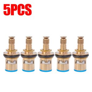 [NaJUAN] 5PCS Universal Faucet Cartridge Replacement Tap Valves Brass Faucet Valve Bathroom Faucet Repair Part Kitchen Tap Accessories