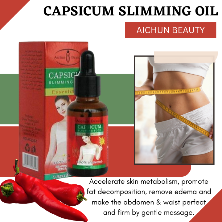 ORIGINAL & 100 Effective Natural Chilli Capsicum Hot Body Massage