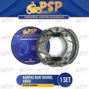 Kampas Rem Tromol Vario - Kanvas Kanvas Brake Shoe Breakshoe Rem Rim Tromol Belakang Honda Beat