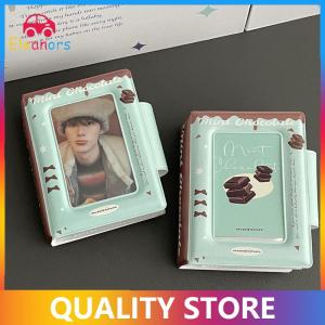 [Eleanor] French Thin And Clever PVC Hollow Card Bag Single Compartment Portable Photo Album 3-inch Small Card Storage Book Storage Bag