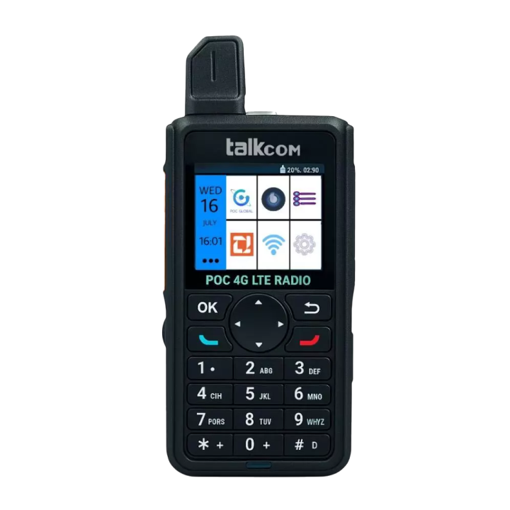 Ht Poc Repro HT POC Talkcom TC-698S Original HT POC Jarak Jauh 4G LTE Wifi Bluetooth ...