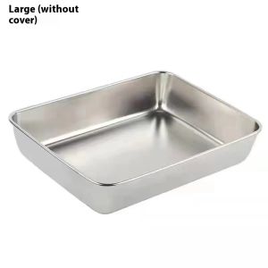 Khay nướng bằng thép không gỉ thích hợp cho món tráng miệng món ăn lạnh bền và đa chức năng