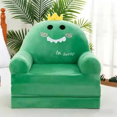 MAIA Kids Gift 2/3/4 L Children Folding Sofa Bed Cute Cartoon Foldable Baby Small Lazy Seat