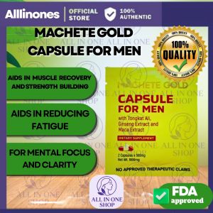 Machete Gold Capsule Herbal Capsule Adult Use Daily Support 10 capsule