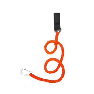 Kayaks Paddles Leads Stretchable Coiled Lanyard Leashes Canoes Safety Antilost Rope Fishing Rod Leashes For Kayaking