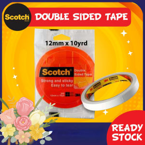 3M Scotch 200 Double Side Tissue Tape Easy Tear Senang Koyak Scotch® Double Sided Tape 12mm x 10yds