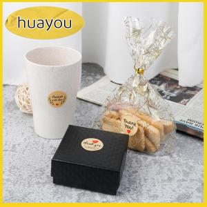 huayou 500 cái Cảm ơn bạn dán con dấu nhãn Vòng giấy nhãn sticker cho trang trí