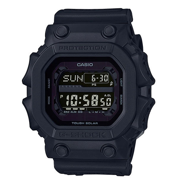 Casio G Shock GX 56BB 1DR GX 56BB Black Resin Strap Digital 200 Meter Tough Solar Watch Lazada PH