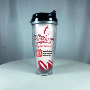 Tumbler Tinggi HUT RI Kemerdekaan Indonesia 17 Agustus Lomba Hadiah Acara Kantor RT RW Doorprize Botol Minum Gelas