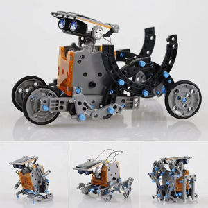 Solar Robot 13 In 1 Educational Kit DIY Mainan Edukasi Anak Rakit Robot Surya Robotic Robotik Education Science